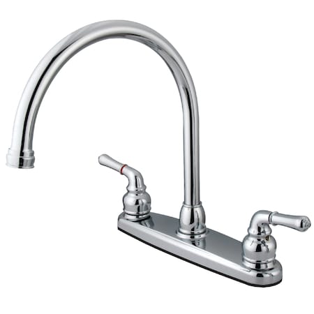 Kingston Brass Magellan Centerset Kitchen Faucet, Chrome KB790